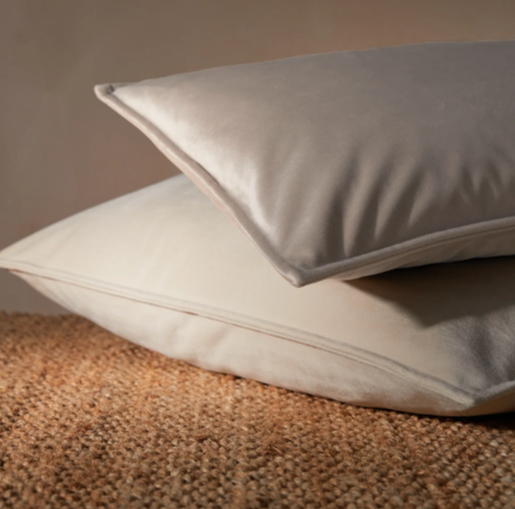 Mouse Velvet Cushions by Chalk