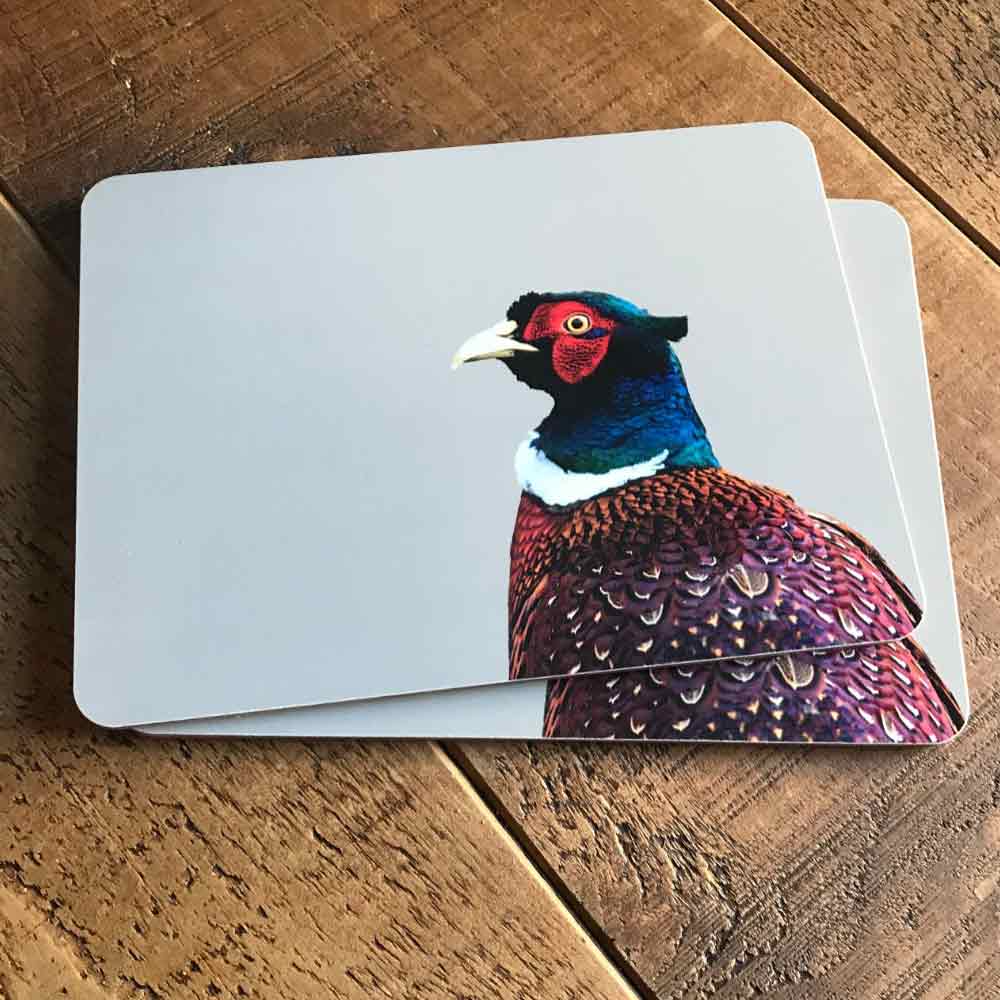 Pheasant Colour Placemat - Sand
