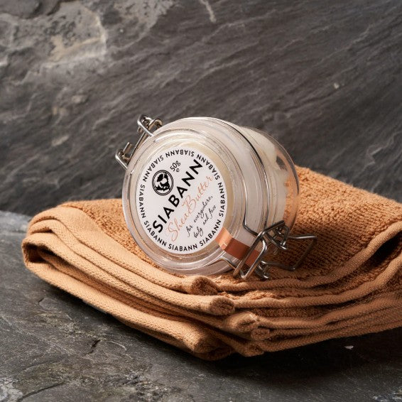 Siabann Whipped Shea Butter in Kilner Jar