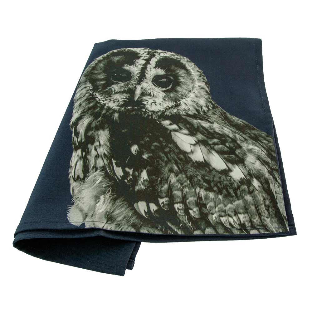 Tawny_Owl_Tea_Towel_-_Blackberry
